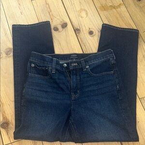 Dark Blue Denim Jeans  JCREW